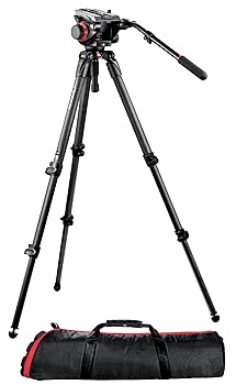 【中古】Manfrotto ビデオキット カーボンファイバー三脚 504HD-535K 【中古】Manfrotto ビデオキット カーボンファイバー三脚 504HD-535K
