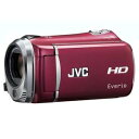 【中古】JVCケンウッド JVC 32GBフルハイビジョンメモリームービー レッド GZ-HM350-R(2)