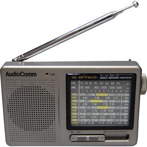 【中古】AudioComm 12バンド 株・競馬ハンディたんぱラジオオーディオコム RAD-S512N07-7956 【中古】AudioComm 12バンド 株・競馬ハンディたんぱラジオオーディオコム RAD-S512N07-7956