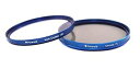 【中古】ポラロイド 52mm マルチコートダブルフィルターセット 青 CPL円偏光フィルター, マルチコートUVフィルター
