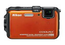 【中古】Nikon デジタルカメラ COOLPIX クールピクス AW100 サンシャインオレンジ AW100OR
