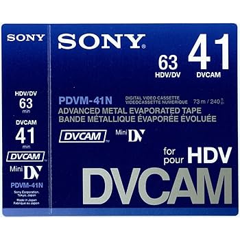 【中古】SONY PDVM-41N/3 ミニDVCAM/HDVテープ 32分 10本パック atorieerina-11769520 アトリエ絵利奈 パッケージ画像