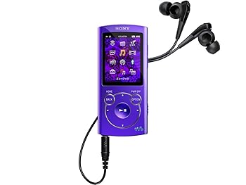 【中古】SONY ウォークマン Sシリーズ メモリータイプ 8GB バイオレット NW-S764/V