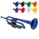 【中古】pInstruments ピーインストゥルメンツ プラスチック製管楽器 トランペット pTrumpet Bb調 軽量&高耐久ABS製 バイオコート抗菌 ...