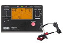 【中古】KORG コルグ コンボ チューナー メトロノーム TM-60 ブラック TM-60-BK + CM-300-BKRD セット