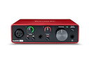 【中古】Focusrite フォーカスライト オーディオインターフェース 2イン/2アウト 24bit/192kHz Scarlett Solo 3rd Gen...