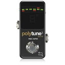 【中古】tc electronic ポリフォニック ミニ チューナー POLYTUNE 3 NOIR国内正規品