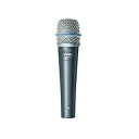 【中古】SHURE シュア ダイナミック 楽器用ダイナミックマイクロホン : スーパーカーディオイド/楽器/ライブ BETA 57A-J国内正規品/メーカー2年