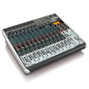 【中古】Behringer アナログミキサー 22チャンネル2バス 1ノブコンプ/エフェクト/USBオーディオインターフェース搭載 XENYX QX2222US...