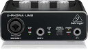 【中古】ベリンガー 2入力2出力 USBオーディオインターフェース ブラック 1-Channel UM2 U-PHORIA