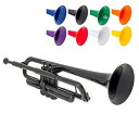 【中古】pInstruments ピーインストゥルメンツ プラスチック製管楽器 トランペット pTrumpet Bb調 軽量&高耐久ABS製 バイオコート抗菌 ...