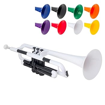 【中古】pInstruments ピーインストゥルメンツ プラスチック製管楽器 トランペット pTrumpet Bb調 軽量&高耐久ABS製 バイオコート抗菌 ...