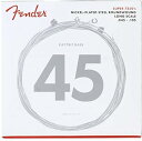 【中古】Fender エレキベース弦 7250 Bass Strings, Nickel Plated Steel, Long Scale, 7250M .045-.105