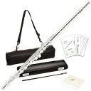 【中古】Jマイケル フルート JFL-65CE 銀製頭部管