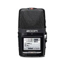 【中古】ZOOM ズーム ハンディレコーダー USBマイク MSステレオマイク XYステレオマイク搭載 リニアPCM/ICレコーダー Skype ASMR ブラック H2n