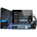 【中古】PreSonus AudioBox iTwo Studio DTMセット オーディオインターフェイス ヘッドホン マイク Studio One Arti...