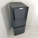 【中古】三菱 冷蔵庫 ボトム冷凍室 右開き 146L サファイアブラック MR-P15A B