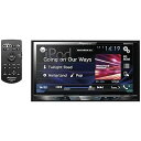 【中古】Pioneer AVH-X490BS ダブルディン Bluetooth インダッシュ DVD/CD/Am/FM カーステレオレシーバー 7インチ Wvg...