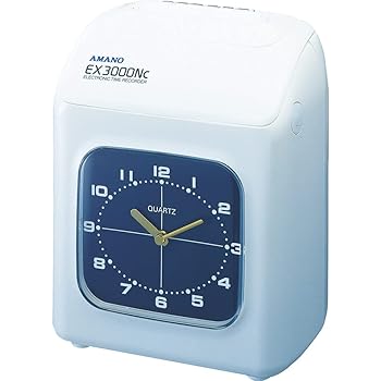 AMANO EX3000Nc 電子タイムレコーダー アマノ 中古美品 楽天市場】タイムレコーダー ex3000 中古の通販
