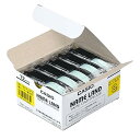 【中古】カシオ ラベルライター ネームランド 純正 テープ 12mm XR-12YW-5P-E 黄地に黒文字 5本