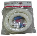 【中古】ミツギロン バス ポンプ ホース 排水ホース ホワイト 2m ワイド Ф3×200cm 洗濯機用 延長用 HS-03