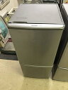 【中古】パナソニック 138L 2ドア パーソナルタイプ 冷蔵庫 シルバー NR-B143W-S(2)