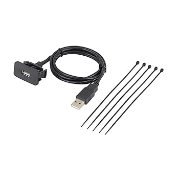 【中古】エーモンamon AODEAオーディア USB接続通信パネル トヨタ・ダイハツ車用 2312