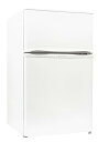 【中古】エスキュービズム 2ドア冷蔵庫 WR-2090WH ホワイト 90L WR-2090WH