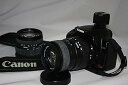 【中古】Canon デジタル一眼レフカメラ EOS Kiss デジタル X ダブルズームキット ブラック KISSDXB-WKIT