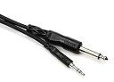 【中古】Hosa CMP-110 3m ステレオミニプラグ-モノラルフォンプラグ オーディオケーブル
