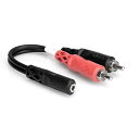 【中古】Hosa YMR-197 ステレオミニメス-RCAオス×2 変換アダプター