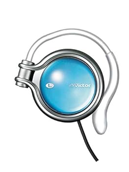 楽天アトリエ絵利奈【中古】JVC HP-AL102-A オープン型オンイヤーヘッドホン 耳掛け式 ラピスブルー