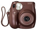 【中古】FUJIFILM インスタントカメラ チェキ instax mini 7S チョコ INS MINI 7S CH K