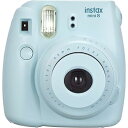 【中古】FUJIFILM インスタントカメラ チェキ instax mini 8ブルー NS MINI 8 BLUE
