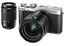 【中古】FUJIFILM デジタルカメラミラーレス一眼 X-M1ダブルズームレンズキット シルバー F X-M1S/1650/50230KIT