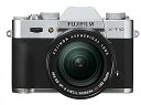 【中古】FUJIFILM ミラーレス一眼 X-T10 レンズキット シルバー X-T10LK-S