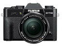 【中古】FUJIFILM ミラーレス一眼 X-T10 レンズキット ブラック X-T10LK-B