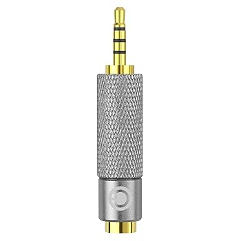 【中古】Geekria Apollo 変換プラグ 3.5mmオス バランス 4極 → 2.5mm メス バランス 4極 標準プラグ バランス ステレオ プレーヤー