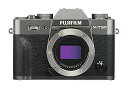 【中古】富士フイルムFUJIFILM ミラーレス一眼カメラ X-T30ボディ チャコールシルバー X-T30-CS