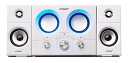 【中古】FUZE 2.1ch アンプ内蔵 Bluetooth スピーカー DAS219BT ホワイト Bluetooth AUX ダブルウーファー 重低音 ホー...