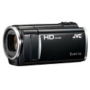 【中古】JVCケンウッド JVC 64GBフルハイビジョンメモリームービー クリアブラック GZ-HM690-B