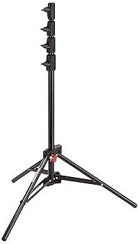 【中古】Manfrotto ライトスタンド アルミ ミニコンパクトスタンド AC Jタイプ 1051JBAC 全伸高:211cm