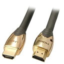 【中古】LINDY GOLD LINE HDMI HEC対応ハイスピードケーブル、5m型番:37854(2)