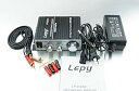 【中古】Lepy 新モデル LP-2024A+ ブラックデジタルアンプ本体+RCAオーディオコード+ACアダプタ 12V5A +バナナプラグ LP-2020A バージョンアップ版(2)