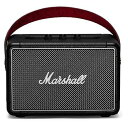 【中古】Marshall ワイヤレスポータブルスピーカー KILBURN II ブラック 連続再生20時間/IPX2防滴仕様/急速充電/aptX対応国内正規品