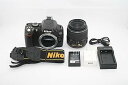 【中古】Nikon デジタル一眼レフカメラ D40 レンズキット ブラック D40BLK