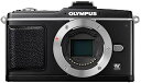 【中古】OLYMPUS ミラーレス一眼 PEN E-P2 ボディ ブラック E-P2BODY-BLK