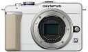 【中古】OLYMPUS ミラーレス一眼 PEN E-PL1ボディ ホワイト E-PL1 BODY WHT