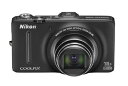 【中古】Nikon デジタルカメラ COOLPIX クールピクス S9300 ノーブルブラック S9300BK