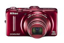 【中古】Nikon デジタルカメラ COOLPIX クールピクス S9300 インペリアルレッド S9300RD